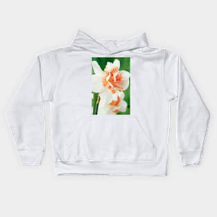 Narcissus  &#39;Replete&#39;    Division 4 Double Daffodil Kids Hoodie